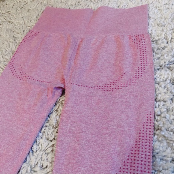 2-Piece Baby Pink Vital Seamless Legging + Top Set - Picture 5 of 7